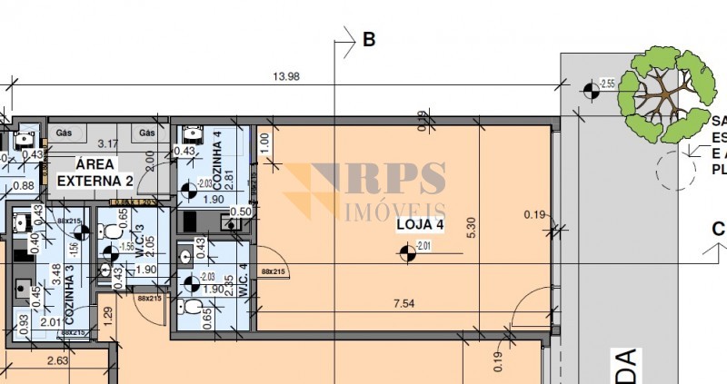 RPS Imóveis - Imobiliária em Ribeirão Preto - Grupo RPS - Gamol Construtora SP - Salão Comercial - Centro - Ribeirão Preto