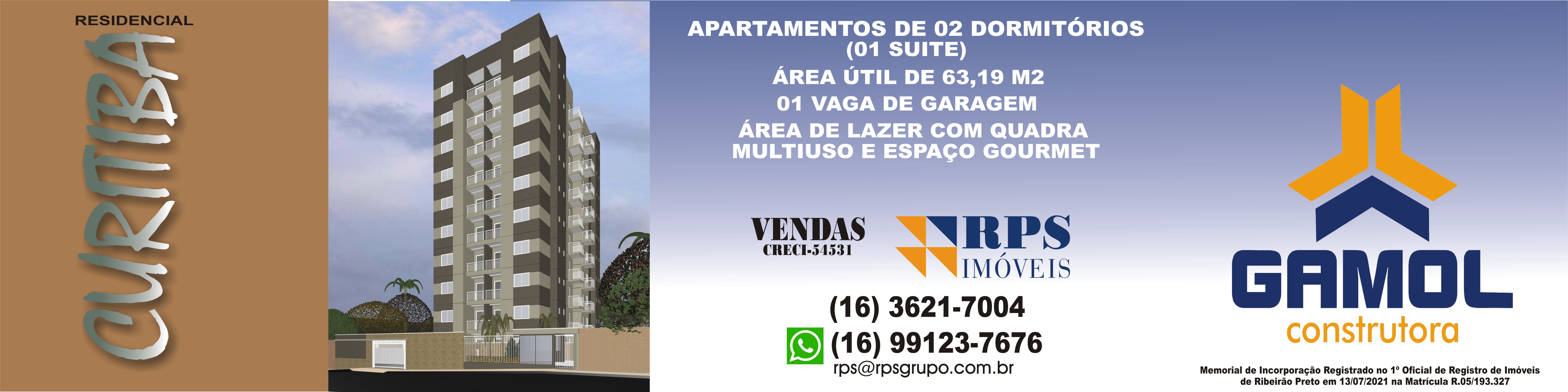 RPS Imóveis | Imobiliária em Ribeirão Preto | Apartamento - Ipiranga - Ribeirão Preto